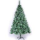 Árvore de Natal artificial – Abeto verde ou branco com suporte metálico (disponível de 120 cm a 240 cm)