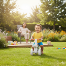 Bicicleta de equilíbrio infantil de 4 rodas – O primeiro passeio perfeito para crianças pequenas!