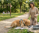 Trela Retrátil 6 em 1 para Cães – Passeios Mais Fáceis, Completos e Seguros