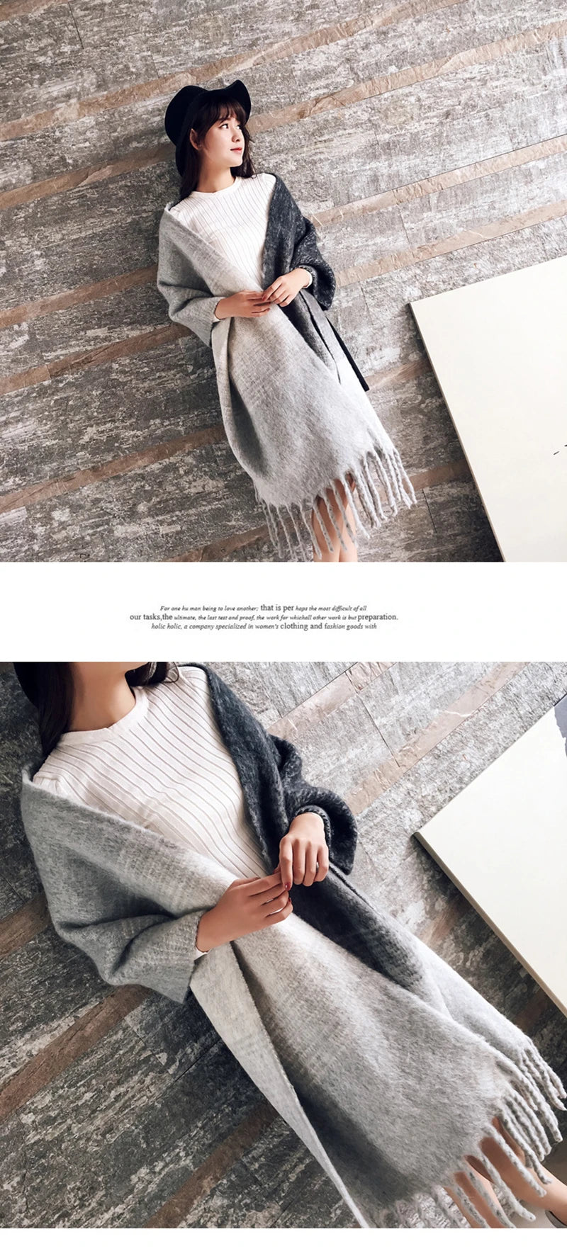 Luxury Brand Cashmere Women Plaid Scarf Winter Warm Shawl Wrap Pashmina Long Tassel Female Foulard Thick Blanket Scarves Pareo