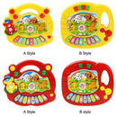 Piano Musical Infantil com Sons de Animais – Brinquedo Educativo com Luzes e Música