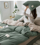 Amsterdam Bedding Set – Stylish & Comfortable Two-Tone