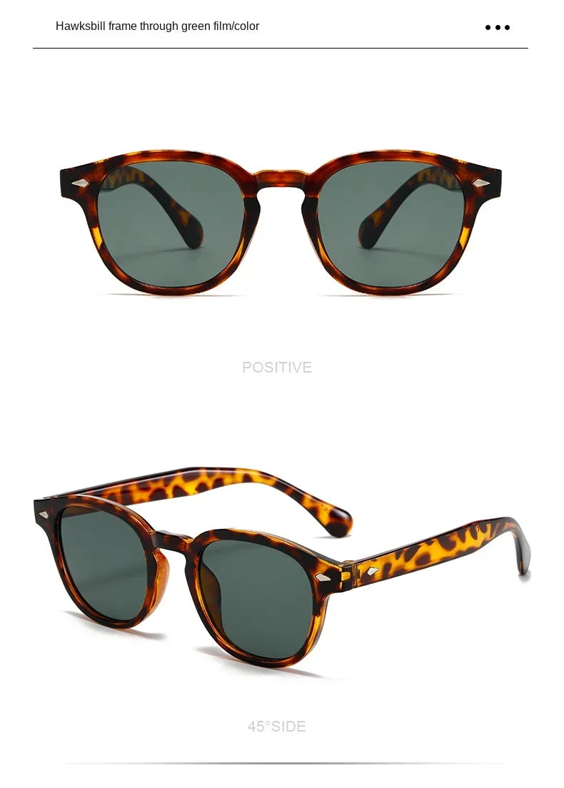 Vintage Rectangle Sunglasses – Classic Style & UV Protection