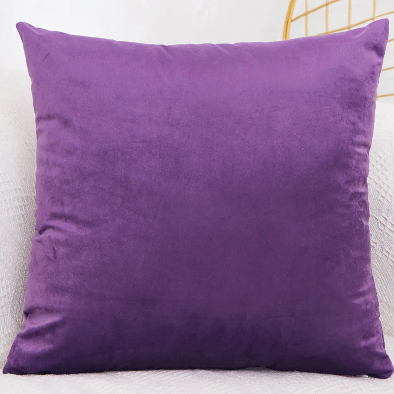Velvet Throw Pillow Cover – Soft, Stylish & Affordable Home Touch