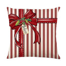 Capa de almofada de Natal de 45 cm para decoração festiva de casa.