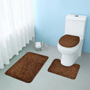 3-Piece Bathroom Mat Set – Soft, Absorbent &amp; Non-Slip Comfort!