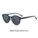 Retro Polarized Sunglasses – Small Size | Classic Round Style for Men & Women with UV400 Protection