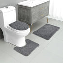3-Piece Bathroom Mat Set – Soft, Absorbent &amp; Non-Slip Comfort!