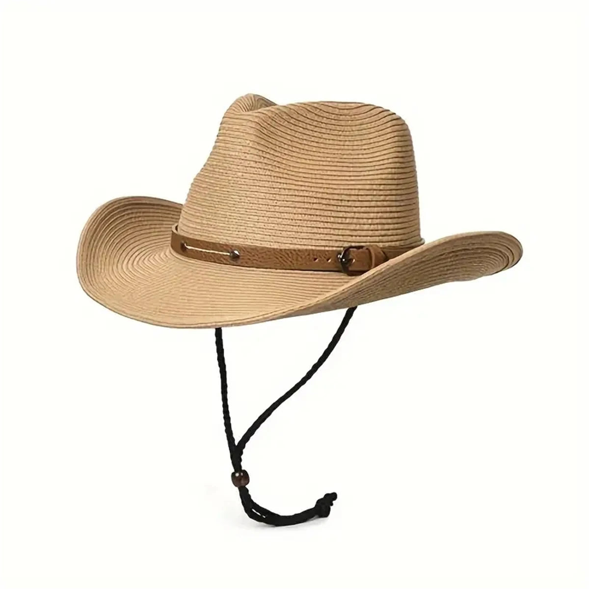 Unisex Western Style Wide-Brim Hat – All-Season Protection & Timeless Look