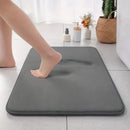 Thick Flannel Door Mat – Soft, Absorbent & Non-Slip Comfort