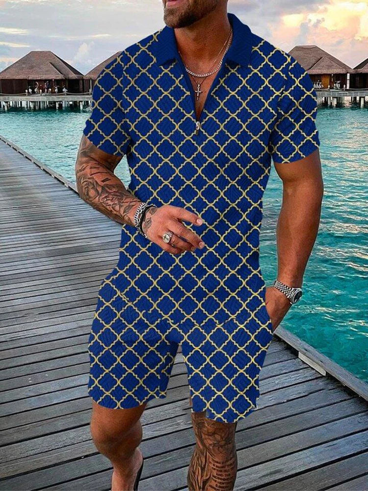 Men’s Summer Polo Set – Casual Comfort with a Modern Touch