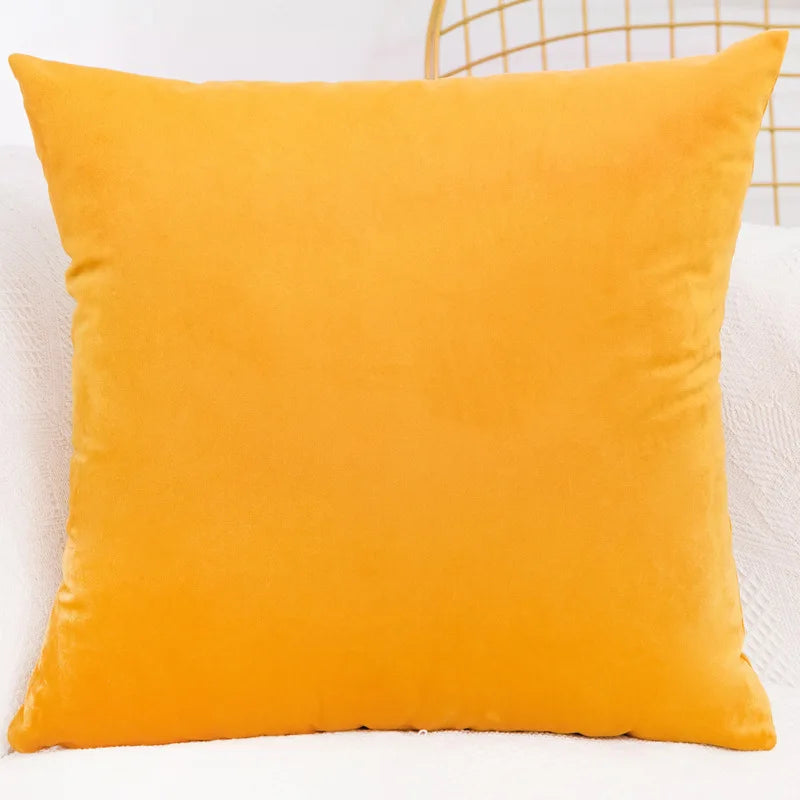 Velvet Throw Pillow Cover – Soft, Stylish & Affordable Home Touch