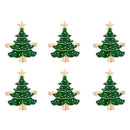 Anéis de guardanapo de Natal