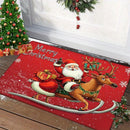 Tapete de Natal "Feliz Natal" Antiderrapante para Casa e Exterior