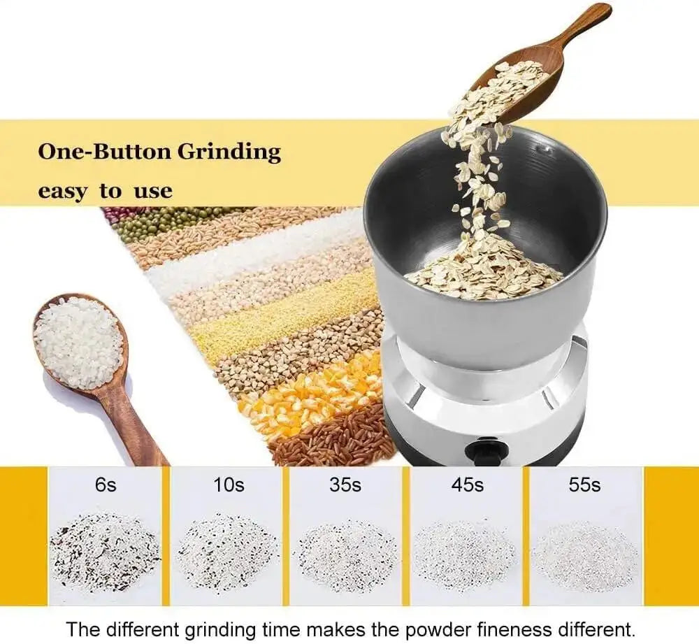Manual Stainless Steel Spice Grinder