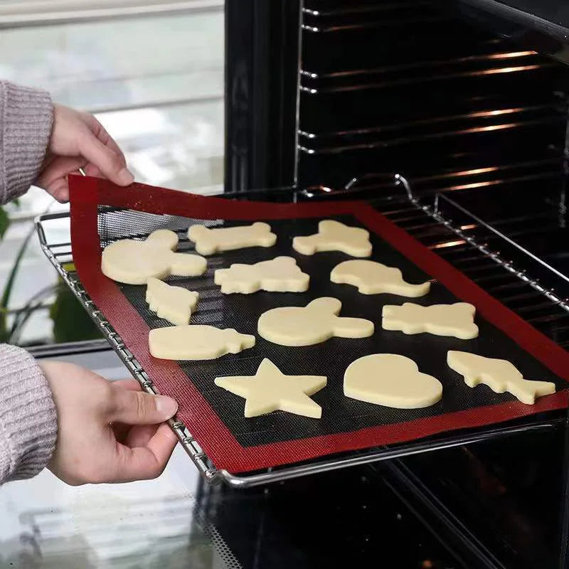 30x40cm Silicone Grill Mat – Breathable Baking Tray for Oven