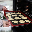 30x40cm Silicone Grill Mat – Breathable Baking Tray for Oven