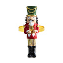 Anéis de guardanapo de Natal com estampado de Quebra-Nozes e Homem-Biscoito!
