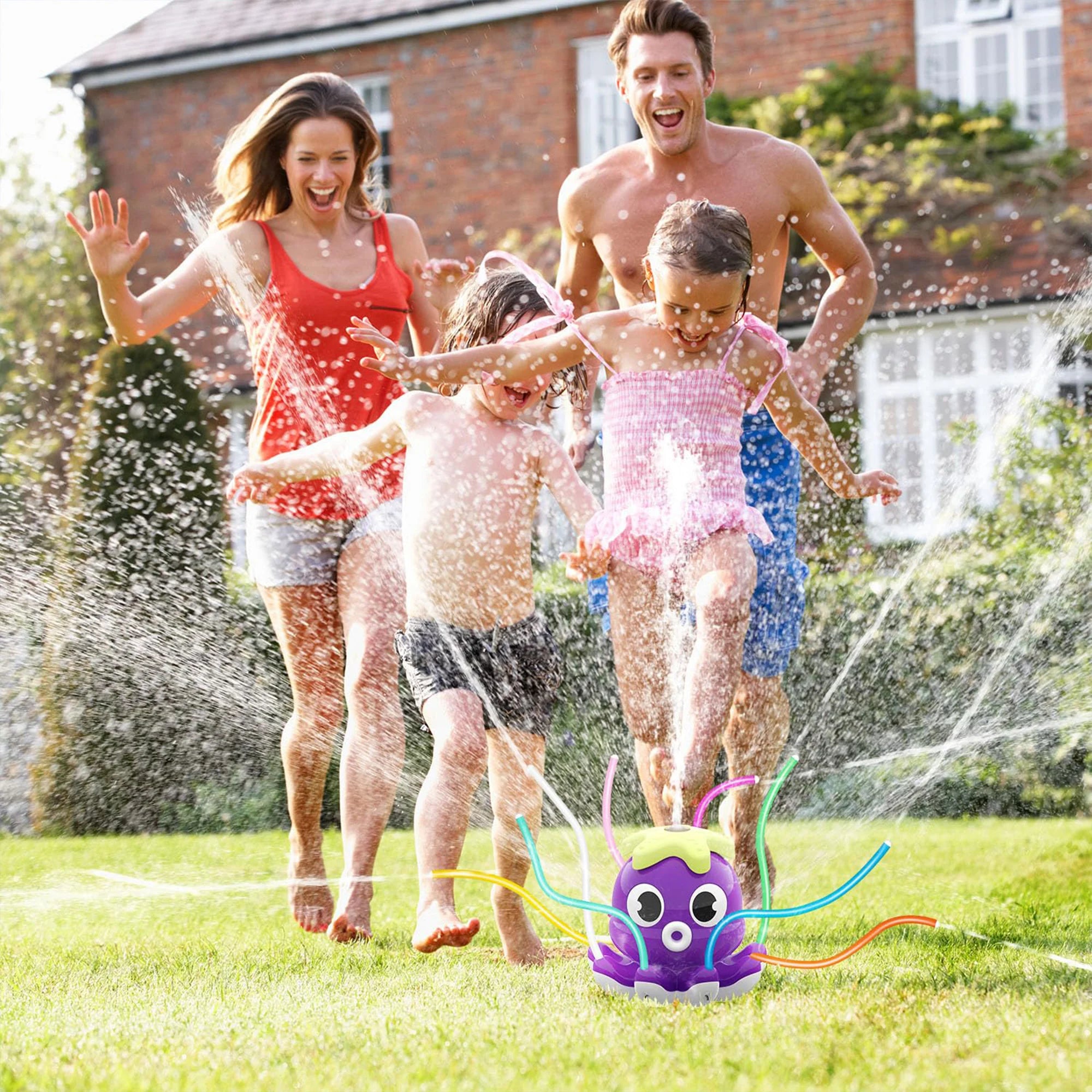 Magic Water Spraying Octopus for Kids