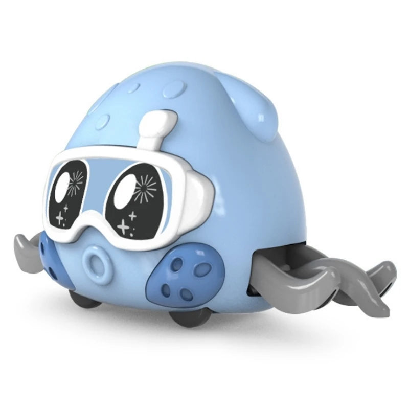 Fun Wind-Up Retractable Crab Toy – Pull-Back Action for Babies & Toddlers