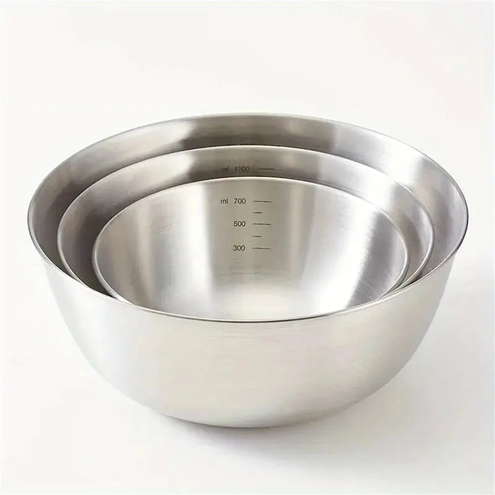 Stainless Steel Mixing Bowl – Durable, Versatile & Kitchen-Ready