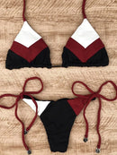 2023 Sexy Bikini Multicolor Swimsuit Women Swimwear Push Up Ribbed Bikini Set Brazilian Bathing Suit Beach Wear Bather Biquini