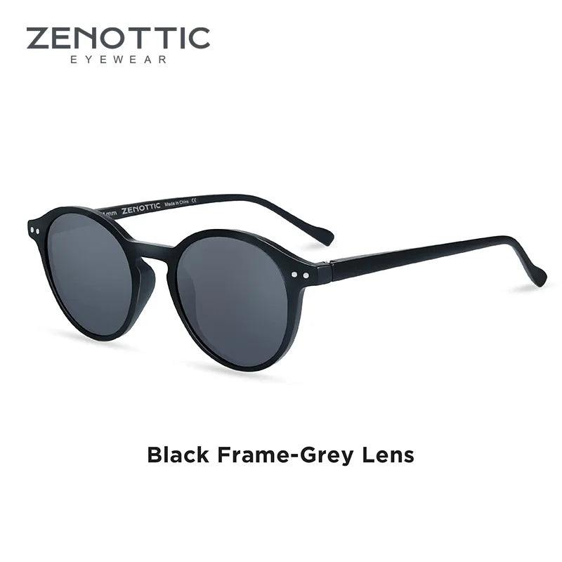 Classic Round Style for Men & Women with UV400 Protection