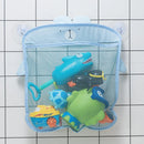 Organizador de brinquedos de banho "Dino" - Saco de rede com ventosas para pendurar na banheira