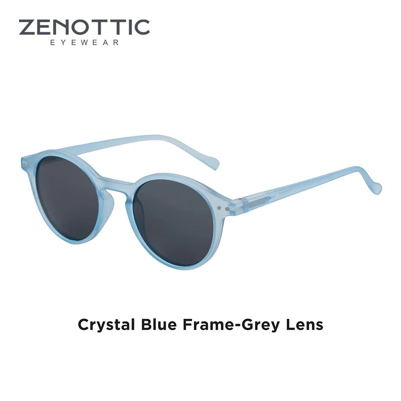 Classic Round Style for Men & Women with UV400 Protection