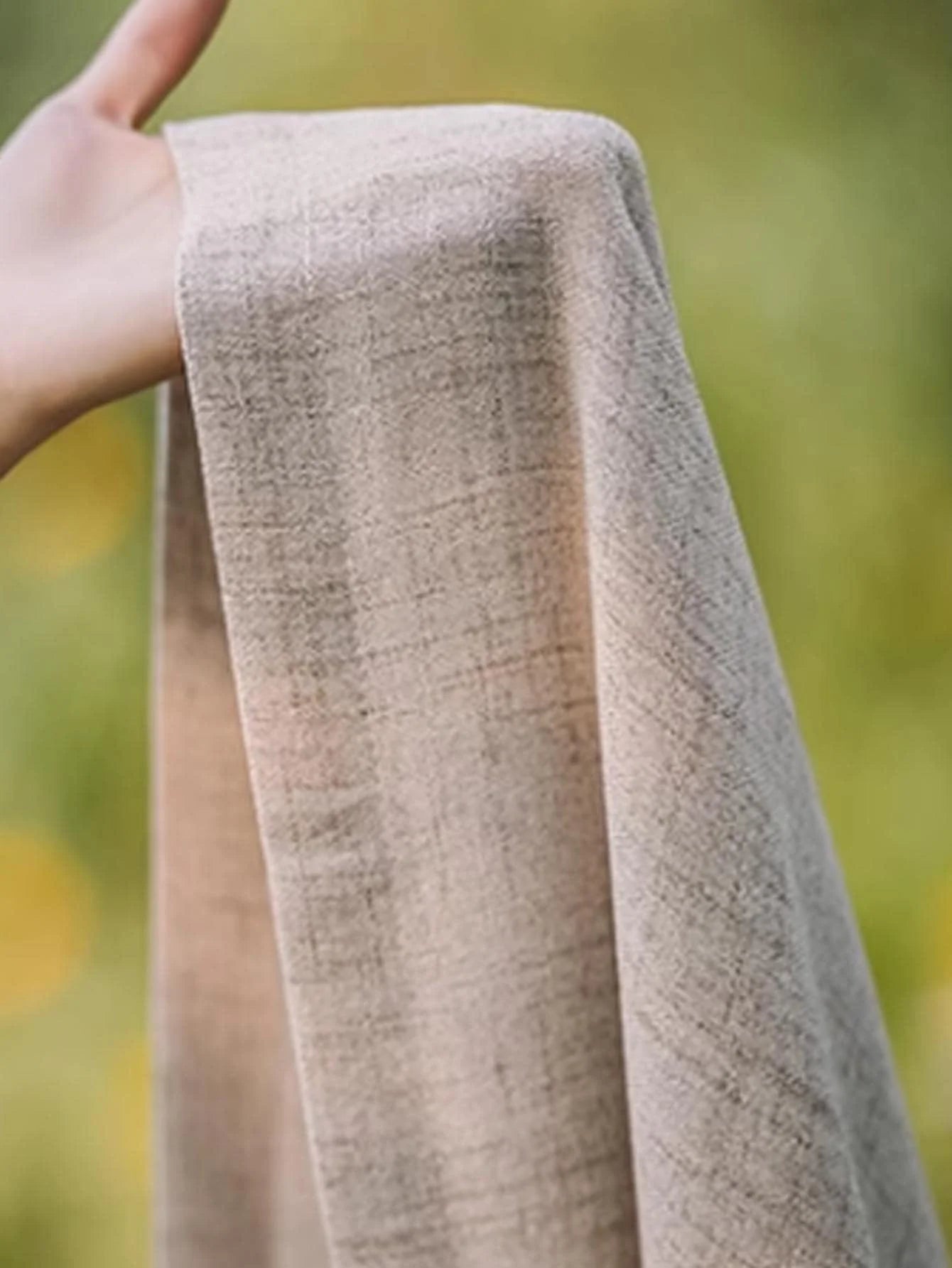 Japanese Style Cotton & Linen Curtain – Simple, Natural & Cozy