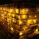 As luzes LED em forma de pendente de gelo transformam todas as noites num sonho de Natal!