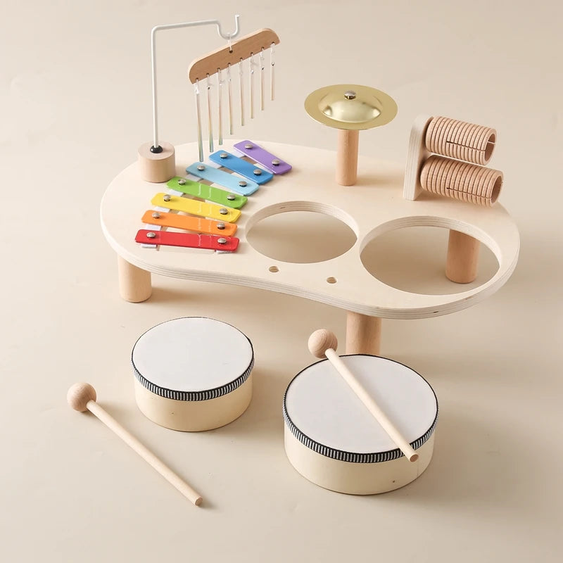 Wooden Educational Musical Toy – Learn and Play with Rhythm!