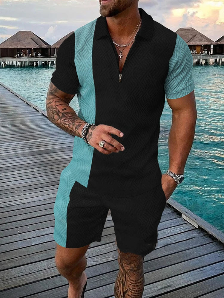 Men’s Summer Polo Set – Casual Comfort with a Modern Touch