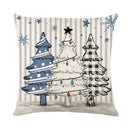 Capa de almofada de Natal de 45 cm para decoração festiva de casa.