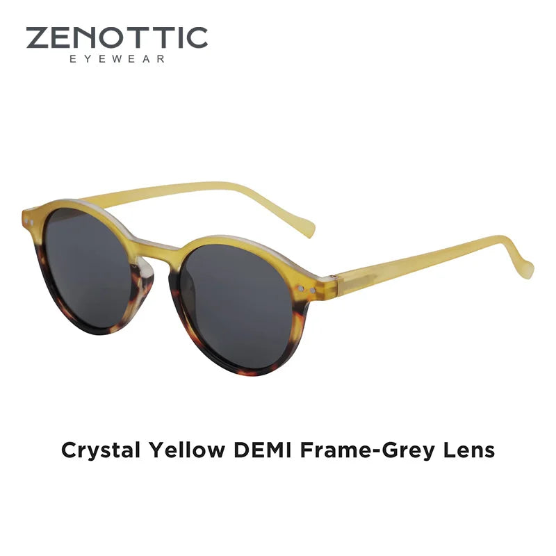 Classic Round Style for Men & Women with UV400 Protection