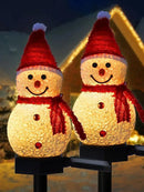 Solar Snowman Light