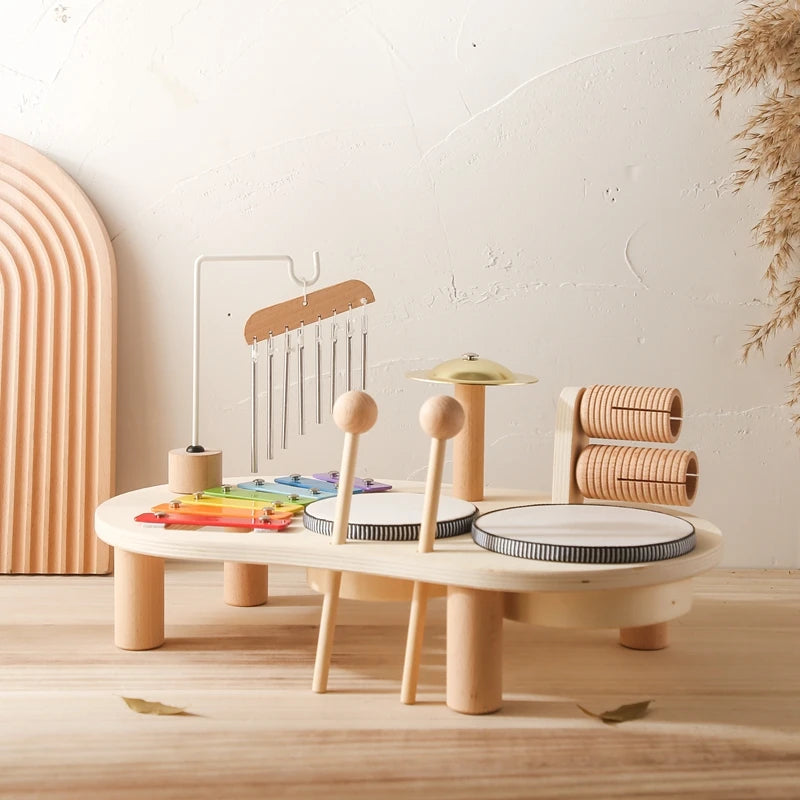 Wooden Educational Musical Toy – Learn and Play with Rhythm!