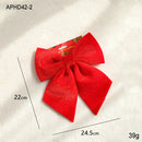 Sino de Natal vermelho aveludado, um clássico encanto natalício para a sua casa!