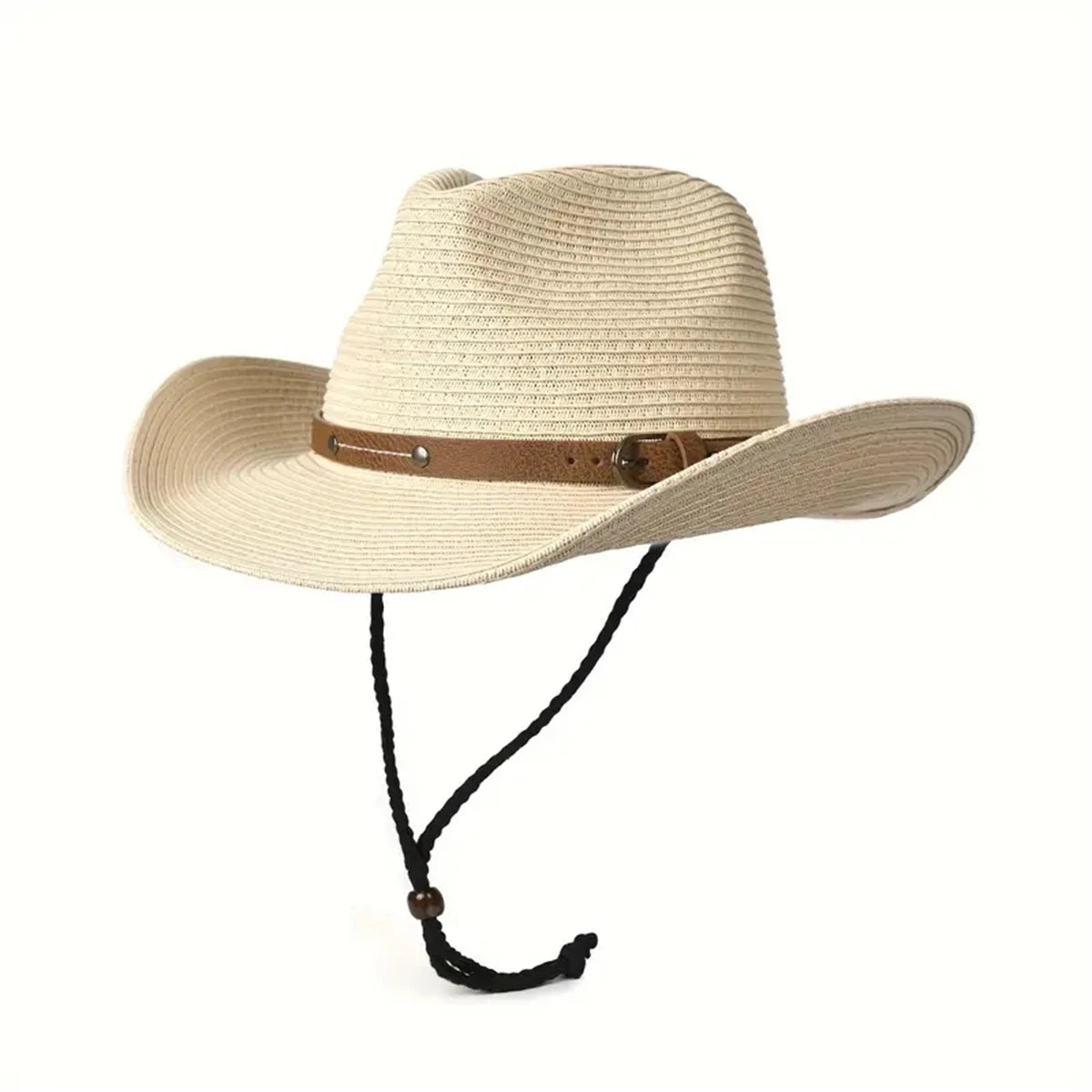 Unisex Western Style Wide-Brim Hat – All-Season Protection & Timeless Look