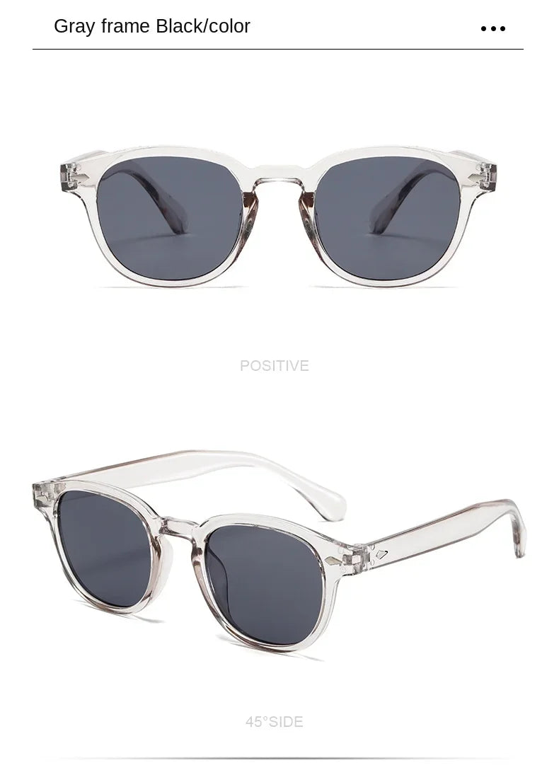 Vintage Rectangle Sunglasses – Classic Style & UV Protection