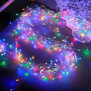 As luzes de Natal LED em formato de fogo de artifício trazem alegria e aconchego neste Natal! 
