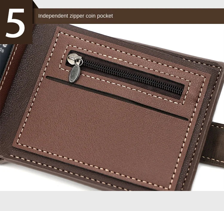 Men's Compact Daily Wallet – Style and Savings