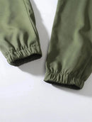Men's Loose Fit Cargo Pants – Straight Cut, Sporty & Casual Everyday Wear