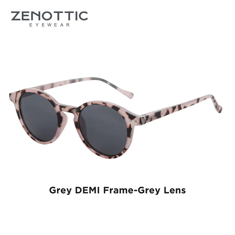 Classic Round Style for Men & Women with UV400 Protection