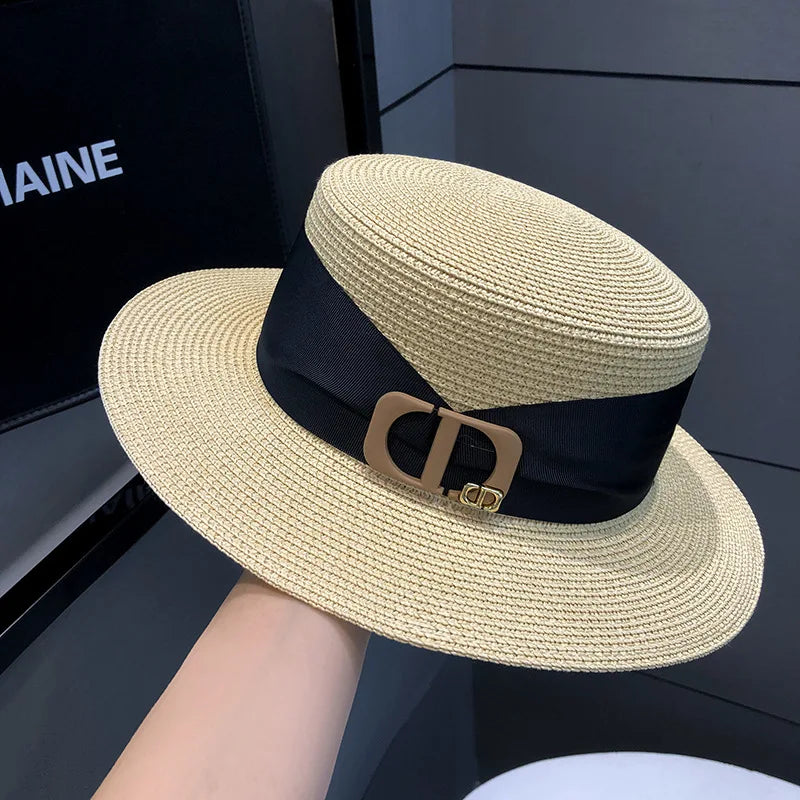 Women's Straw Sun Hat – Lightweight Summer Protection with Stylish Versatility