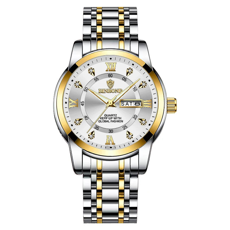 Men’s Luxury Style Watch – Stylish & Waterproof, Great Value
