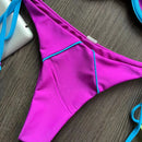 RUOTONGSEPT New Sexy Push up Bikini Set Swimsuit Women's low-waist Swimwear For Female Two Piece Beachwear 2023 Bathing Suit