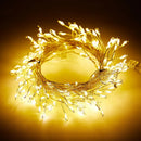 As luzes de Natal LED em formato de fogo de artifício trazem alegria e aconchego neste Natal! 