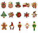 Anéis de guardanapo de Natal com estampado de Quebra-Nozes e Homem-Biscoito!