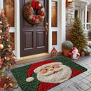 Tapete de Natal "Feliz Natal" Antiderrapante para Casa e Exterior